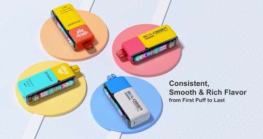 SOLOBAR DEFENDER 40K Puffs Vape Blueberry Ice+Raspberry Ice image 2