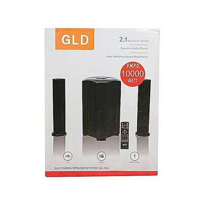 GLD Subwoofer 2.1 MODERN THE DJ 12000W BLACK GL-004 Pro image 1