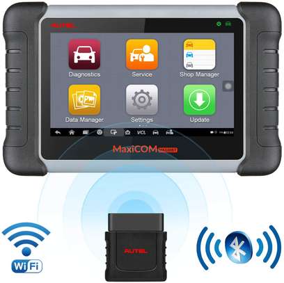 Autel Scanner MaxiCOM MK808BT Diagnostic Tool, Upgraded Version of MK808, with MaxiVCI Supports Full System Scan & IMMO/EPB/SAS/BMS/TPMS/DPF, ABS Auto Bleed Function image 1
