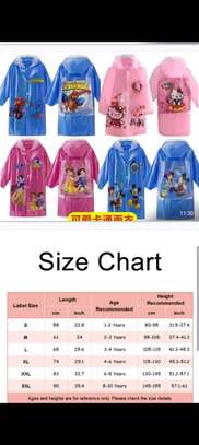 Raincoats cartoon themed raincoat for kids image 1