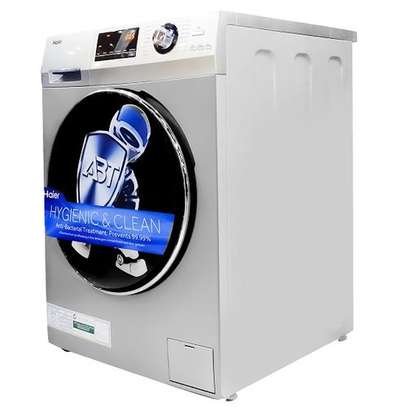 Haier HW100-14636S 10KG Front Load Washing Machine image 1