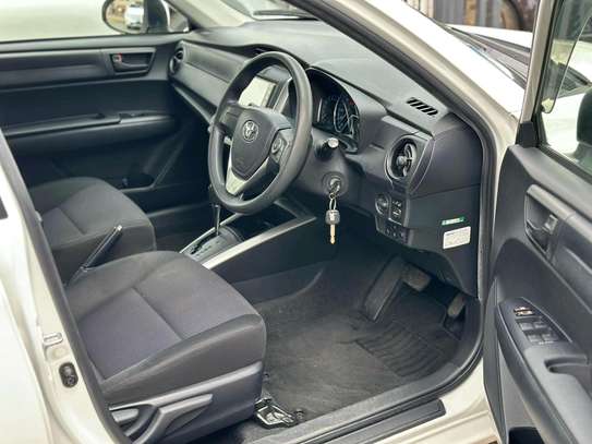 Toyota Fielder hybrid Pearl white color 2018 model . image 6