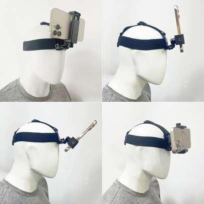 Head Strap Phone Mount for Action Camera GoPro Smartphone image 3