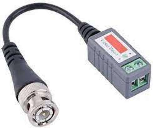 HD video balun-pair of BNC coaxial to UTP(HD video) image 1
