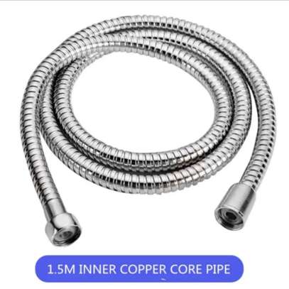1.5M Copper Core Stainless Steel Shower Hose Pipe image 1