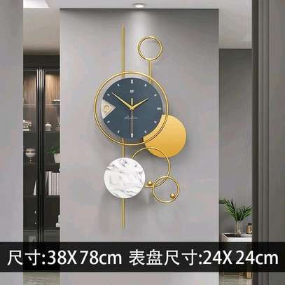 Nordic fashion luxury wall clock* image 3
