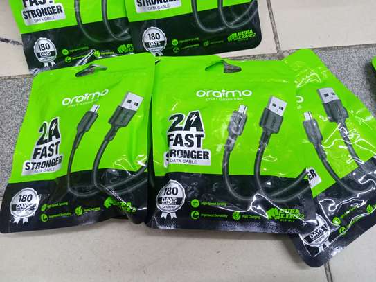 Oraimo Fast Charging USB Data Cable For Android image 1