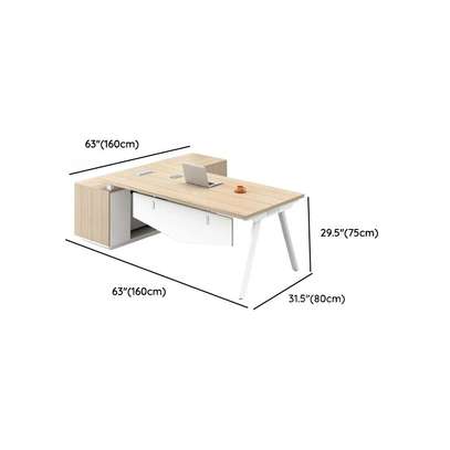 Office Desk : 1600mm Executive Employee Office Desk image 2
