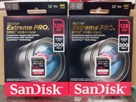 SanDisk Extreme PRO 128GB 200mbs SDXC UHS-I Memory Card image 3