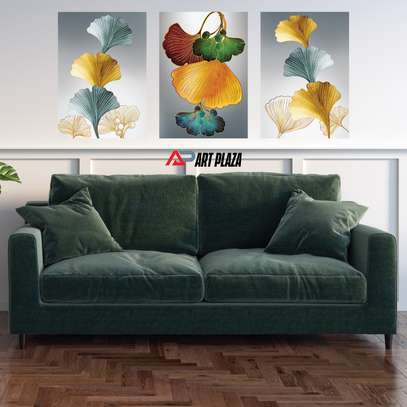 Digital print wall art decor (3 piece) image 1