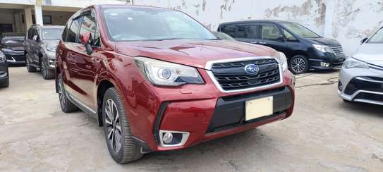 Subaru Forester Turbo Maroon 2017 image 3