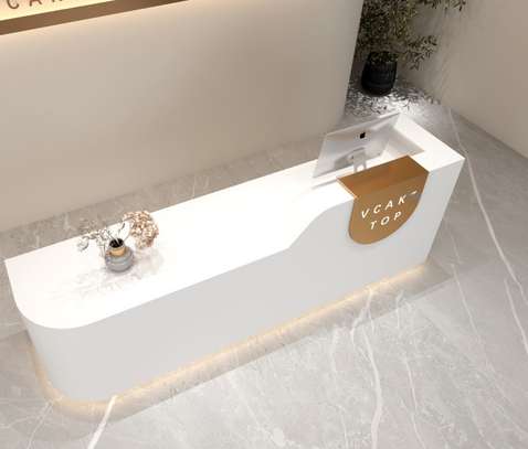 OFFICE DESK: Nice Reception Office Desk image 5