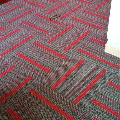 classy red carpet tiles image 1