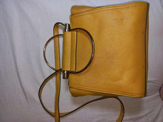 Mustard crossbody handbag image 1