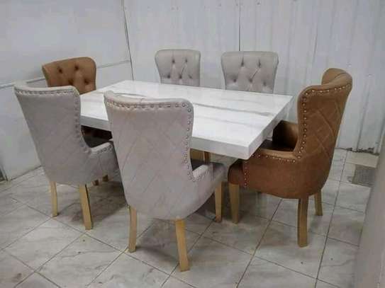 6 seater dining table image 3