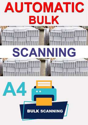 Automatic A4 Bulk Scanning at 8/= per page image 1