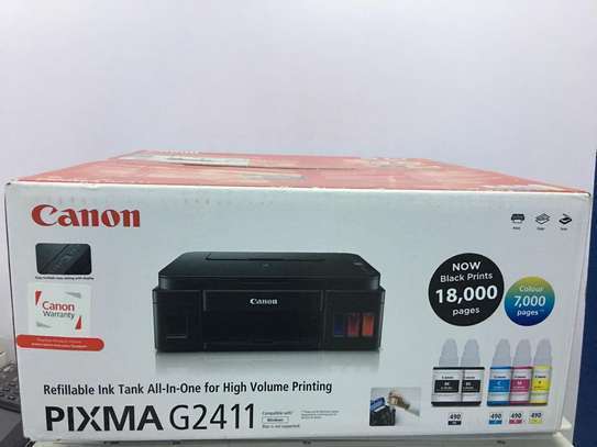 canon printer inkjet G2411 3 in one wired Pinter image 1