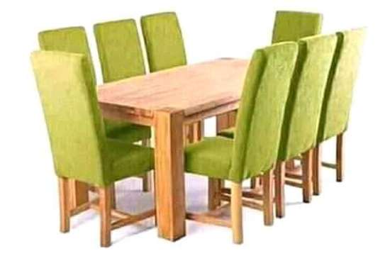 Dining table made by hand wood and good quality material made image 4