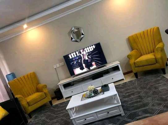 TV stand made by hand wood and good quality material image 1