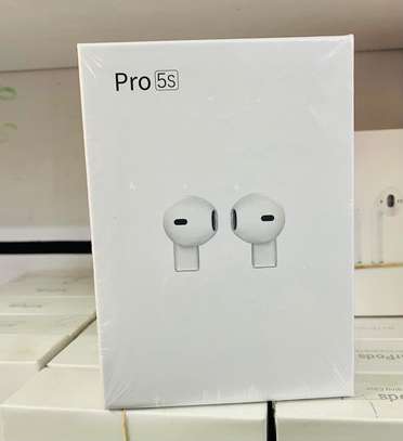 Pro 5s slim wireless Bluetooth earpods image 1