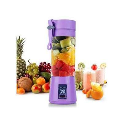 Portable Smoothie Maker And Rechargeable Blender-pink image 1