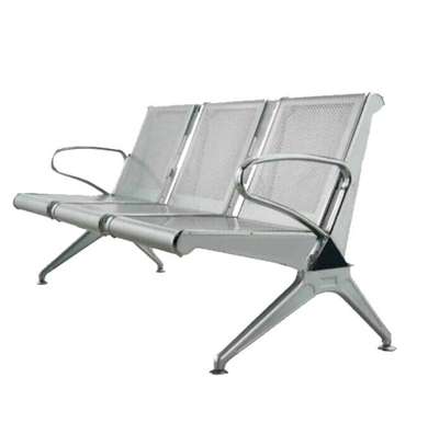 Office Bench: Non Padded Reception Waiting Bench image 3