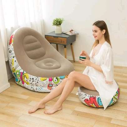 *Inflatable Deluxe Lounge / inflatable Seat  (2pcs Sets) image 2