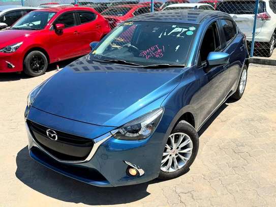 Mazda Demio Petrol Sport blue 2018 image 3