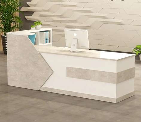 Reception Desk: 1.6 Meter Reception Front Office Desk image 1