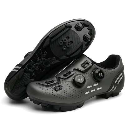 MTB Cycling Shoes Self-locking Bicycle riding spd image 1