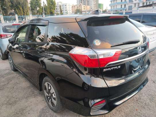 Honda fit shuttle hybrid black on sale image 1