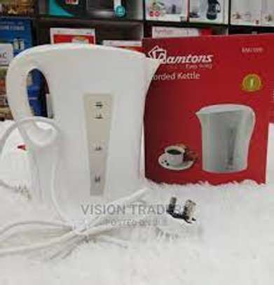 RAMTONS CORDED ELECTRIC KETTLE 1.7 LITERS WHITE image 2