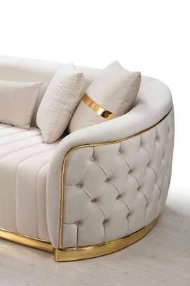 Modern 3 seater sofa /latest furniture design in Nairobi image 1