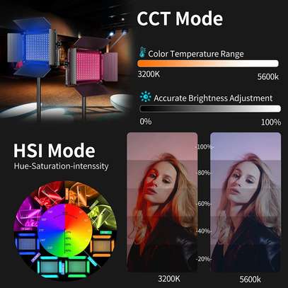 Bi-Color Panel Light for Live Streaming image 3