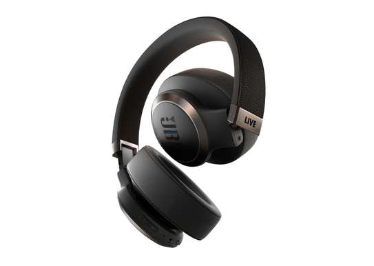 JBL Live 650 BT NC Over-Ear Noise Canceling Wireless Bluetooth Headphone Bundle image 1