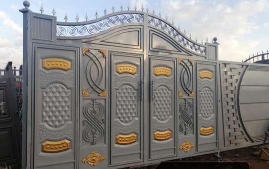 Sturdy modern super quality steel gates image 3