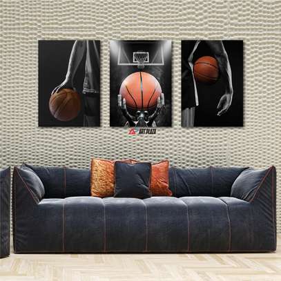 Basket ball theme wall hangings image 1