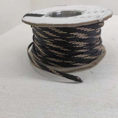5M Semi-Rigid Pet Braided Wire Sleeve 6mm image 1