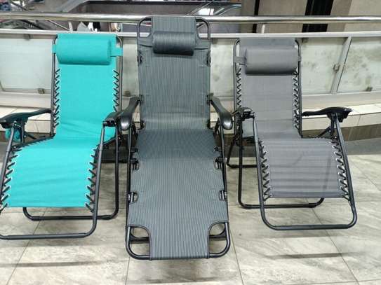 Home Chairs: Outdoor Reclining Lounge Chair image 1