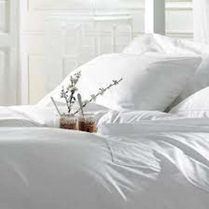 WHITE BEDSHEETS image 5