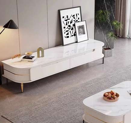 TV STAND: White Nice Tv Stand image 1