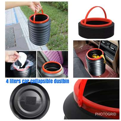 Collapsible car dustbin image 1