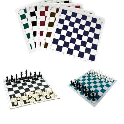 Tournament Chess Vinyl Board Game Set image 1