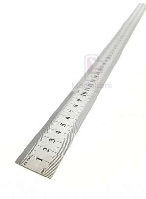 60cm 24 inches Stainless Steel Straight Ruler image 3
