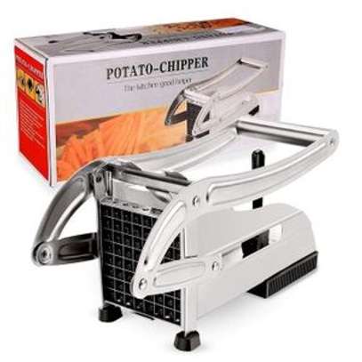 Stainless Steel Potato Chipper French Fries Slicer image 1