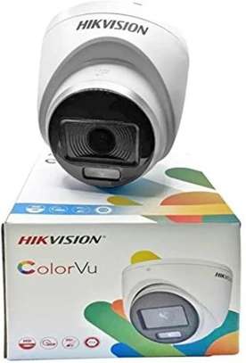 hikvision 2mp colorvu Dome camera. image 2