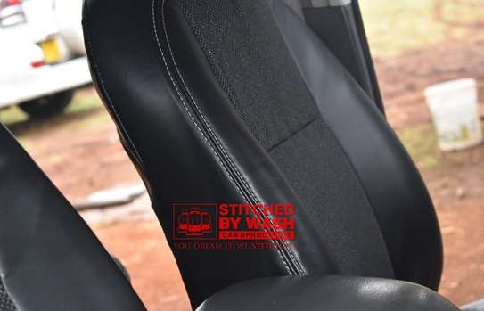 Toyota double cab floor&seats upholstery image 4