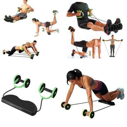 Total Body Fitness Gym Abdominal Trainer Resistance Exercise Workout Roller Home image 1