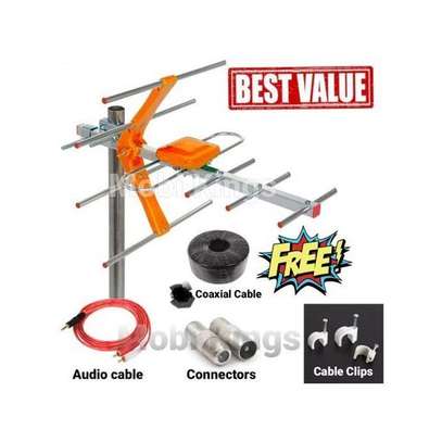 Digital TV Aerial Antenna + 3 FREE GIFTS image 1