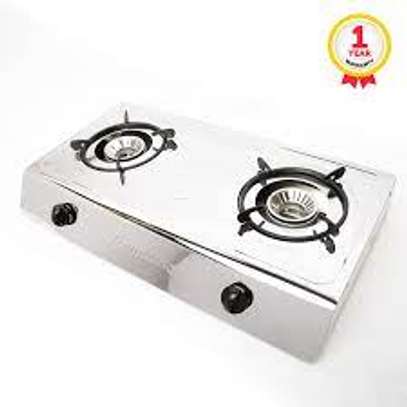 RAMTONS GAS COOKER 2 BURNER STAINLESS STEEL image 6